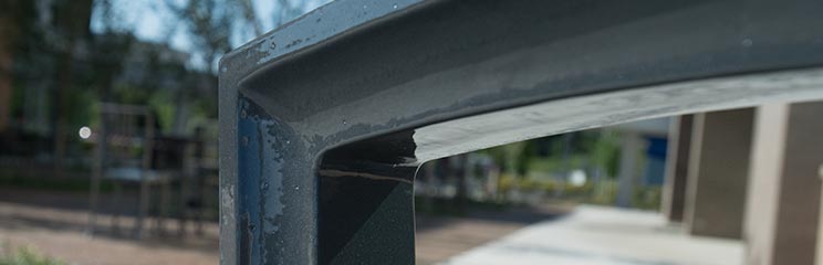 Everett Bench Arm Closeup
