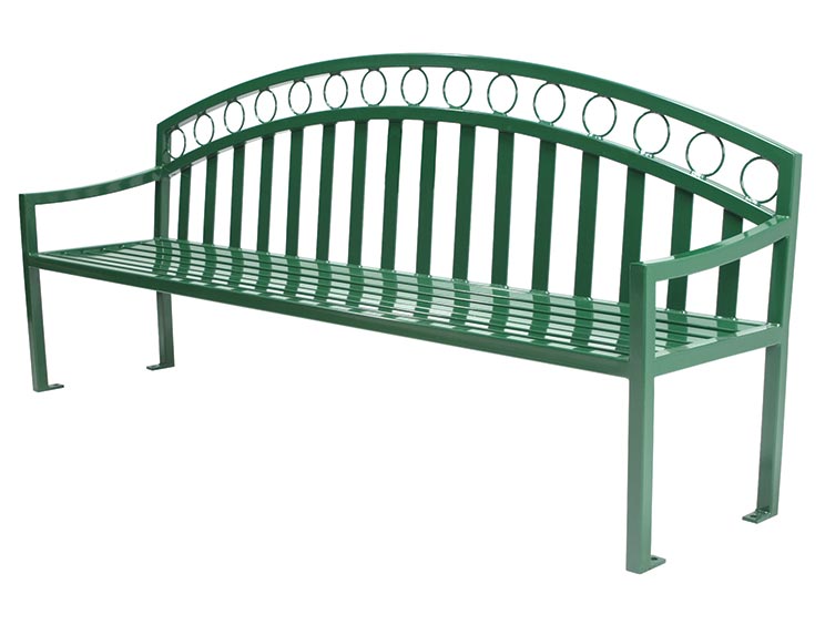 ATLANTA BENCH WITH BACK