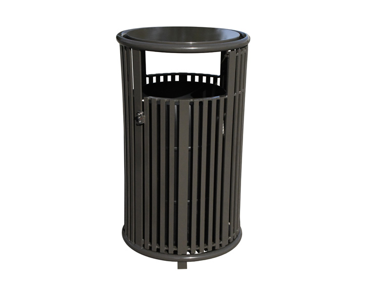 BESSEMER LITTER RECEPTACLE WITH DOOR