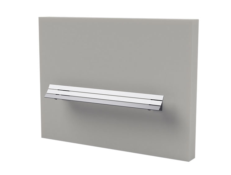 CARSON WALL-MOUNTED LEANING RAIL