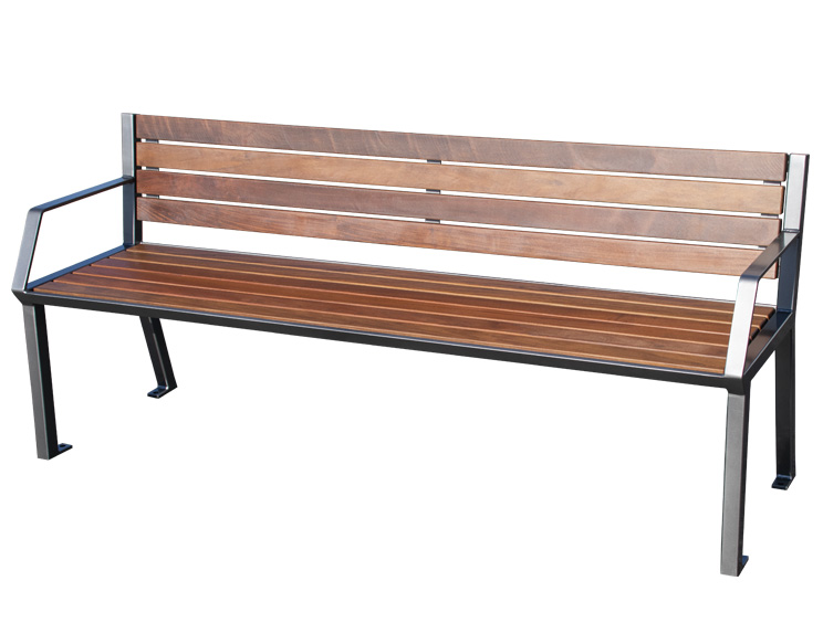 ENZO BENCH WITH BACK