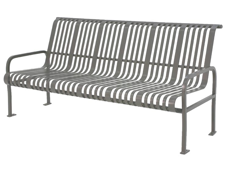 MIDTOWN BENCH WITH BACK