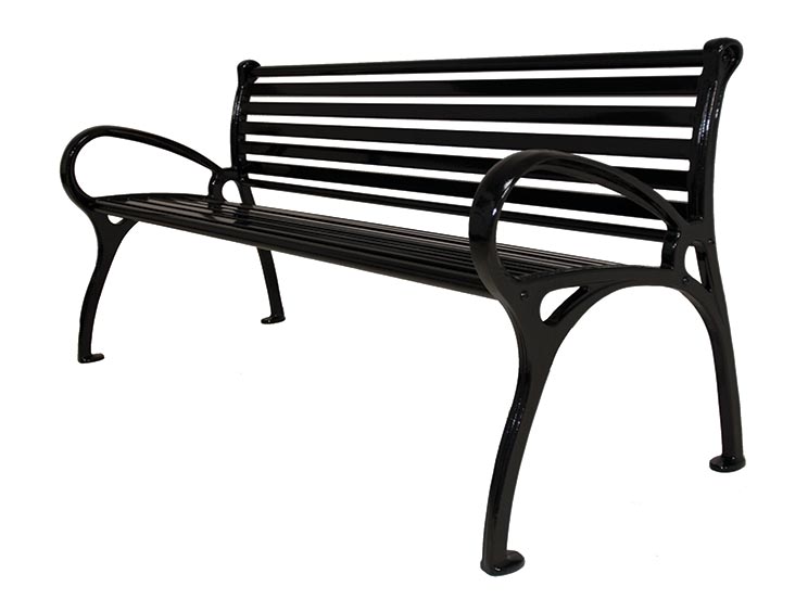 SCHENLEY BENCH WITH BACK