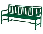Bench with Back