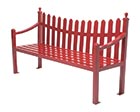 Fenwick Bench with Back