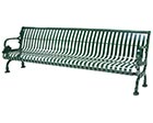 Lamplighter Bench with Back