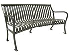 Pullman Curved Bench with Back