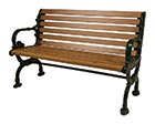 Bench with Back