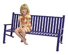 Children's Bench with Back
