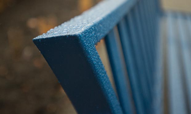 Detailed View of the Exeter Bench