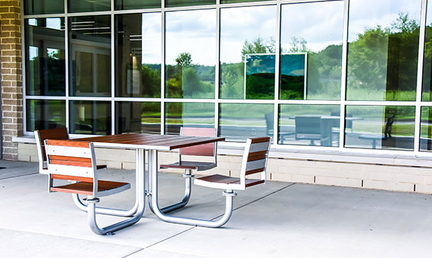 A Creekview Table Set offers aesthetic and comfortable seating