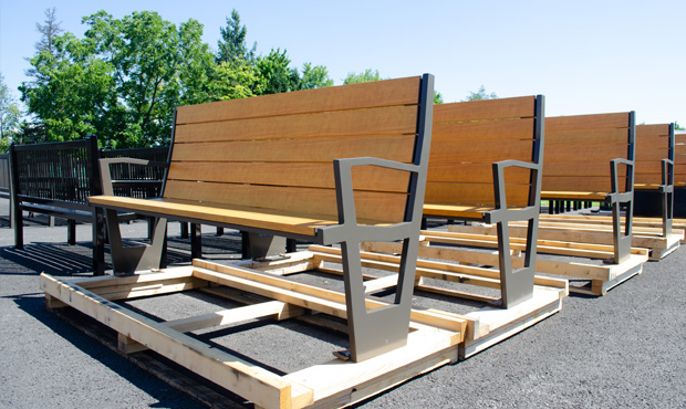 Picture of Reading Ampitheater Bench