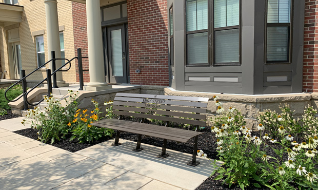 Picture of KRD Carson Bench on Eddy St.