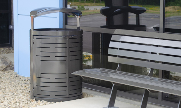 Picture of Keystone Ridge Designs Product on Site - Site Furnishing Outdoor Site Furniture