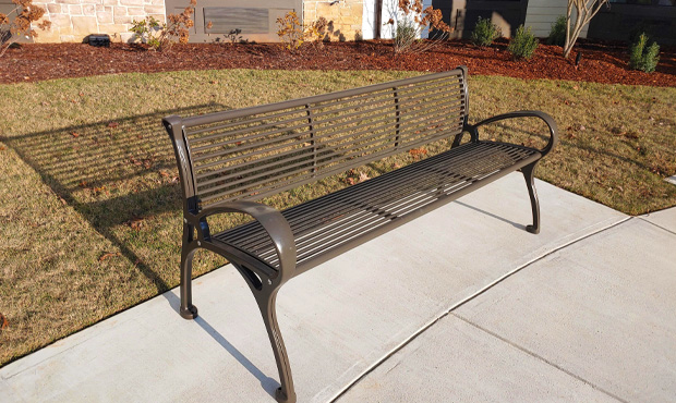 Picture of Keystone Ridge Designs Product on Site - Site Furnishing Outdoor Site Furniture