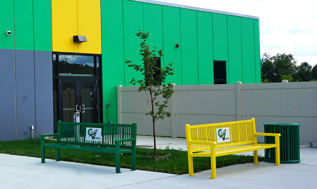 Picture of Keystone Ridge Designs Product on Site - Site Furnishing Outdoor Site Furniture