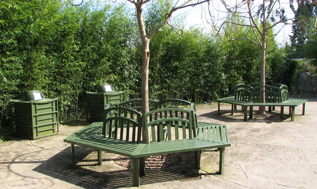 Picture of Keystone Ridge Designs Product on Site - Site Furnishing Outdoor Site Furniture