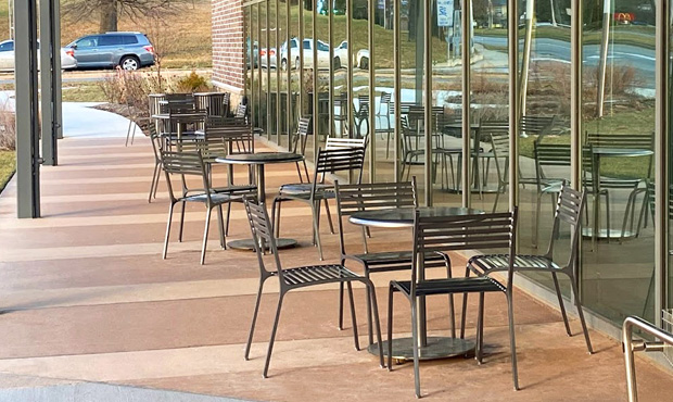 Picture of Keystone Ridge Designs Product on Site - Site Furnishing Outdoor Site Furniture
