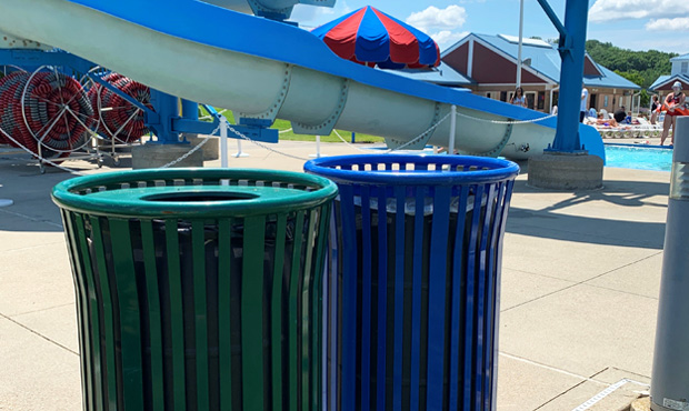 Picture of Keystone Ridge Designs Product on Site - Harmony Litter near Pool