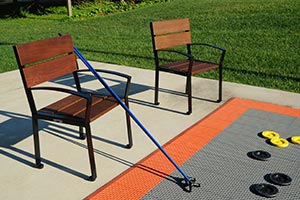 Modified lighter weight Everett chairs