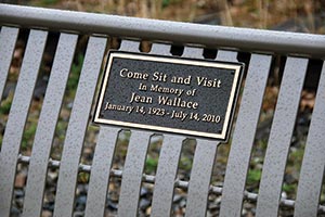 Memorial Firefighter plaque