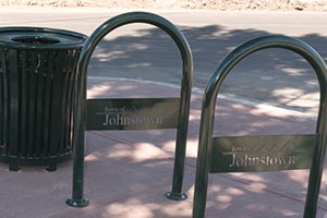 Sonance Bike Racks with city name Laser Cut